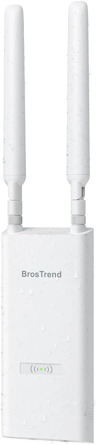 BrosTrend AC1200, Wi-Fi-router, IP65, voor buitengebruik