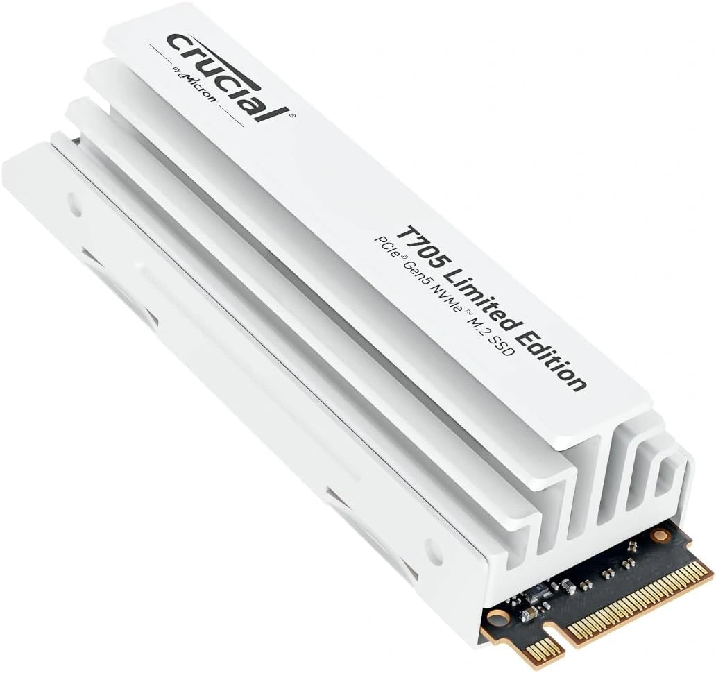 Crucial T705 2TB, SSD-schijf, 2TB, Wit