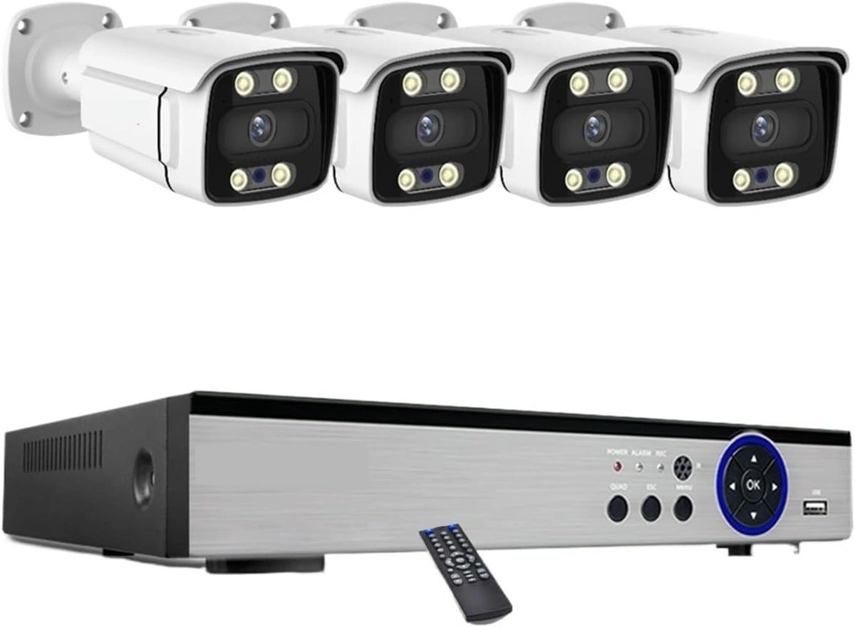 CCZRD 8CH POE NVR, Beveiligingscamera, waterbestendig