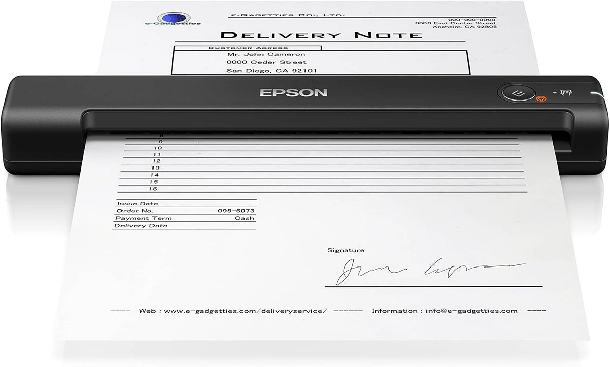Epson, Scanner, Zwart