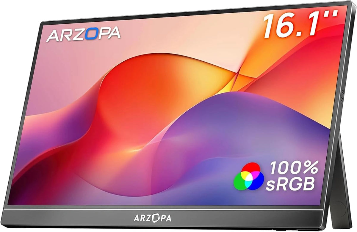 ARZOPA 16,1', Laptop, draagbaar, met USB-C