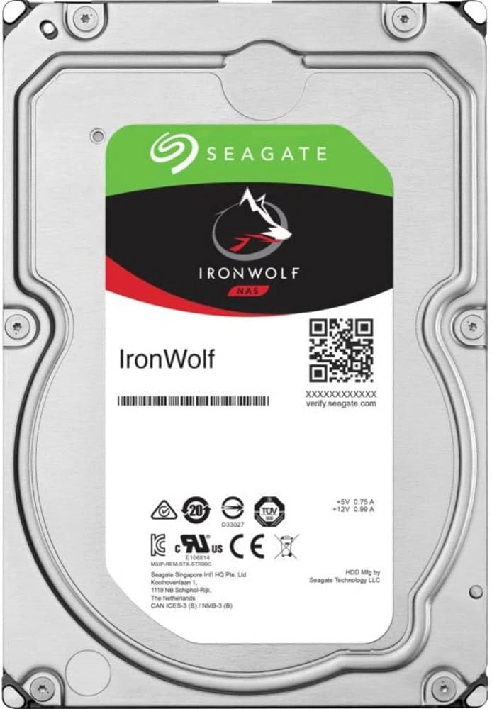 Seagate, NAS-server, 12 TB, 6 GB