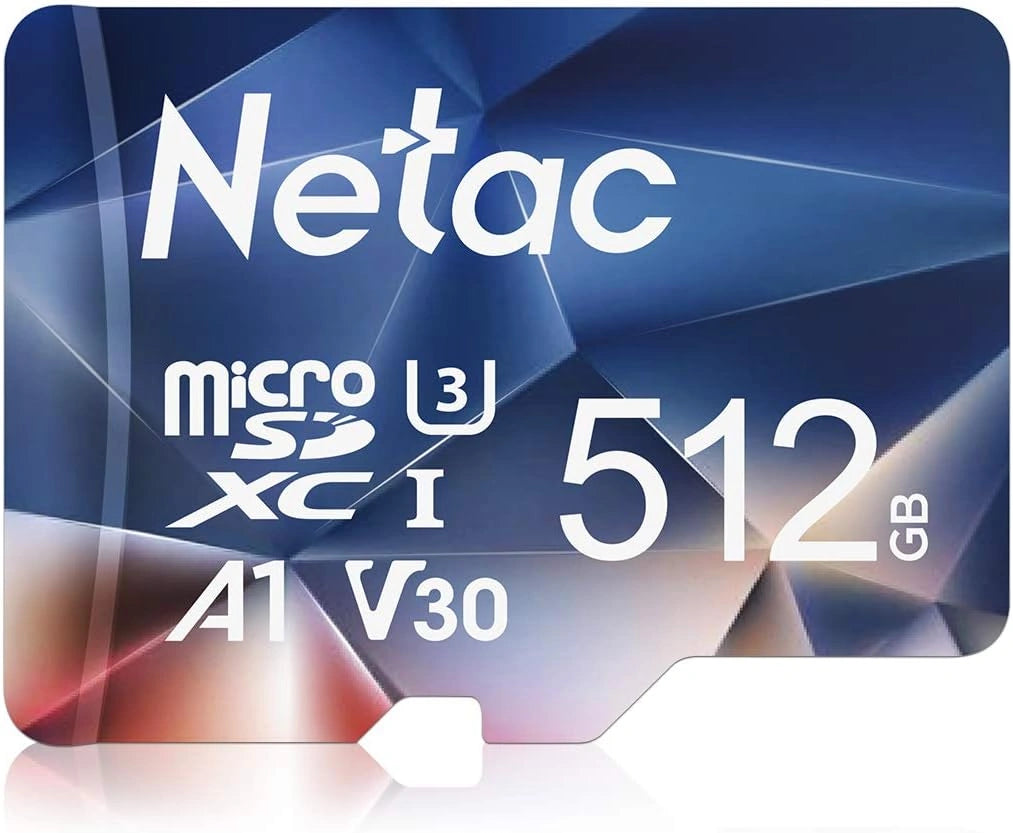 Netac 512GB, Digitale camera, 512GB, waterbestendig, met app-bediening