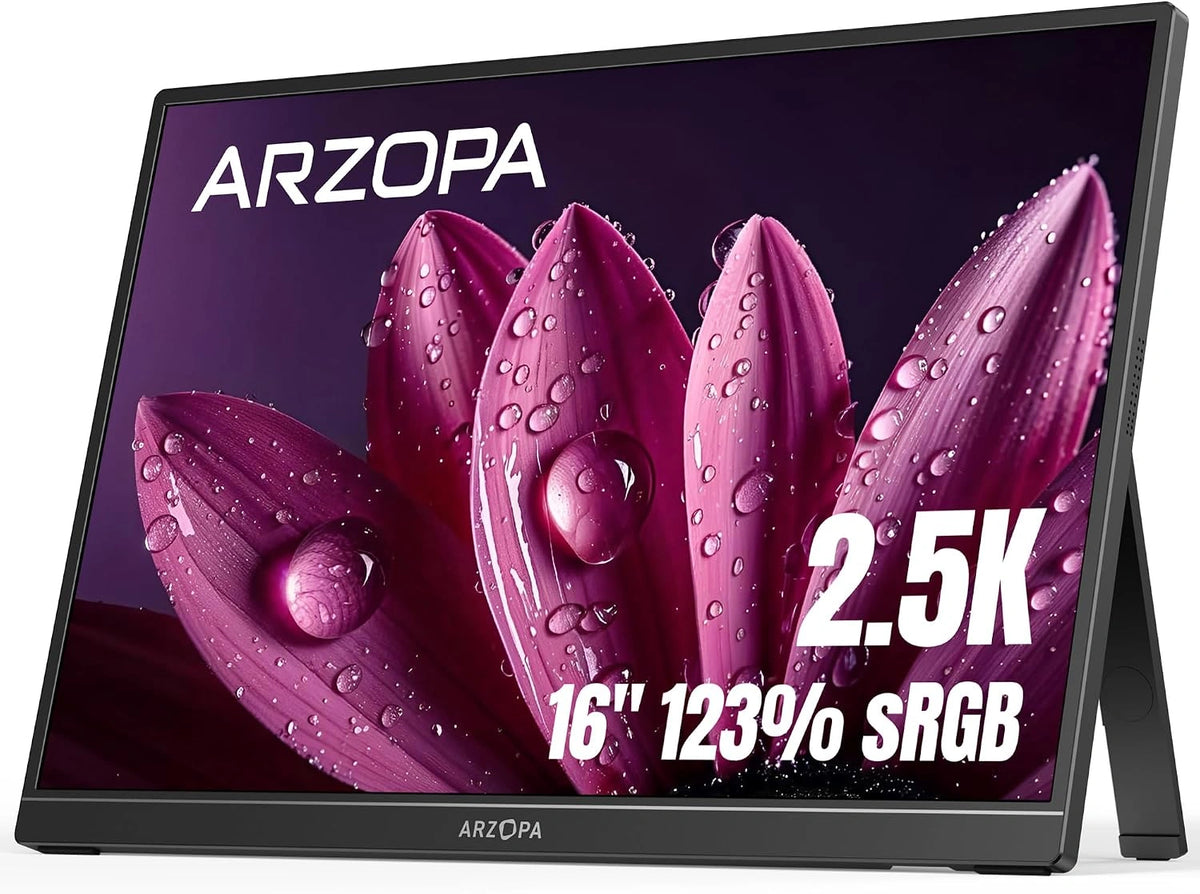 ARZOPA 2,5K, Smartphone, 16 Inch, met USB-C