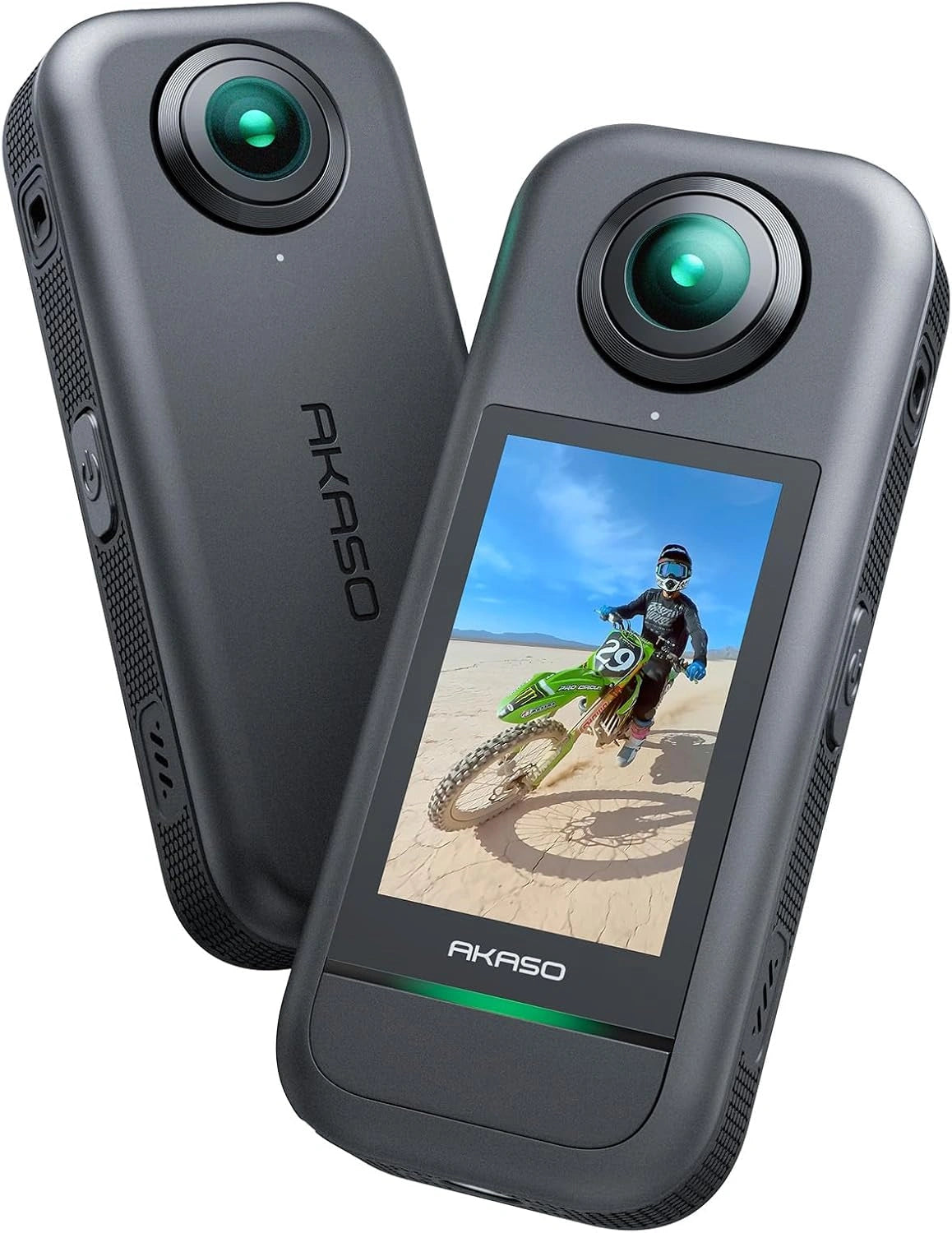 AKASO, Actiecamera, 72 MP, 48 MP, 2 inch, 2,29 inch