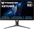 Acer, Monitor, met LED-verlichting, Zwart