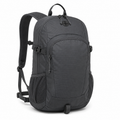 Kompakter Tagesrucksack Anthrazit 22 L mit Frontfach und Trinksystemöffnung