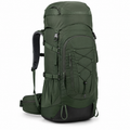 Trekkingrucksack Waldgrün 30 L mit Regenhülle und Kompressionsriemen