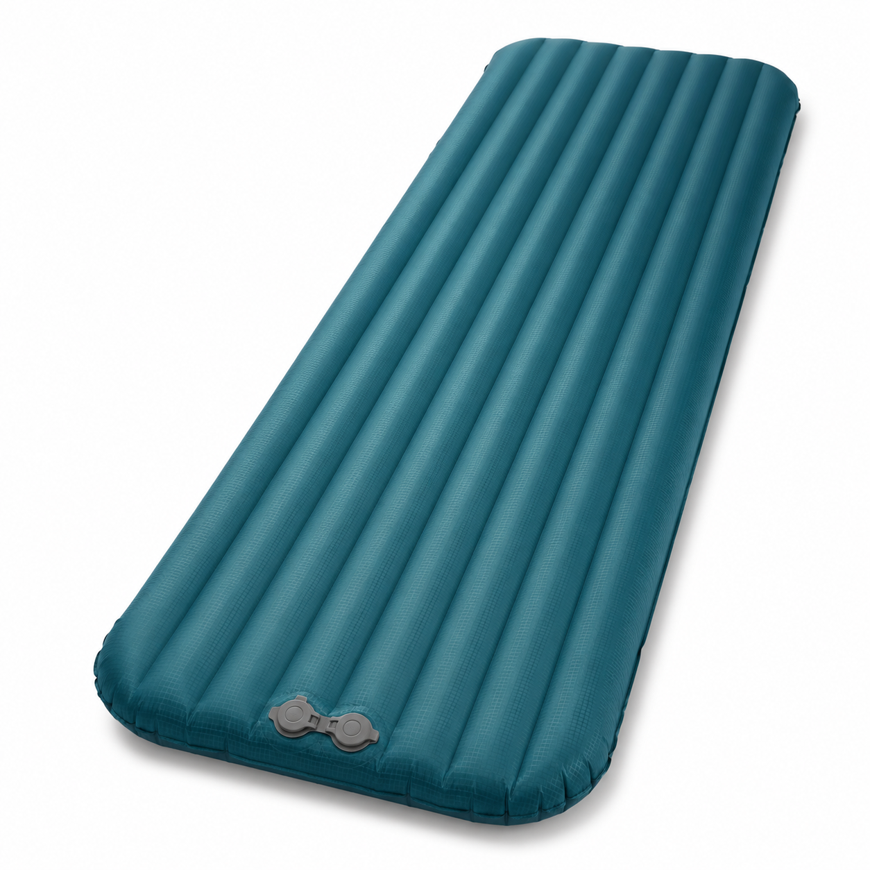 Ultraleichte Luft-Isomatte Petrol 195x58x6 cm mit kompaktem Packmaß