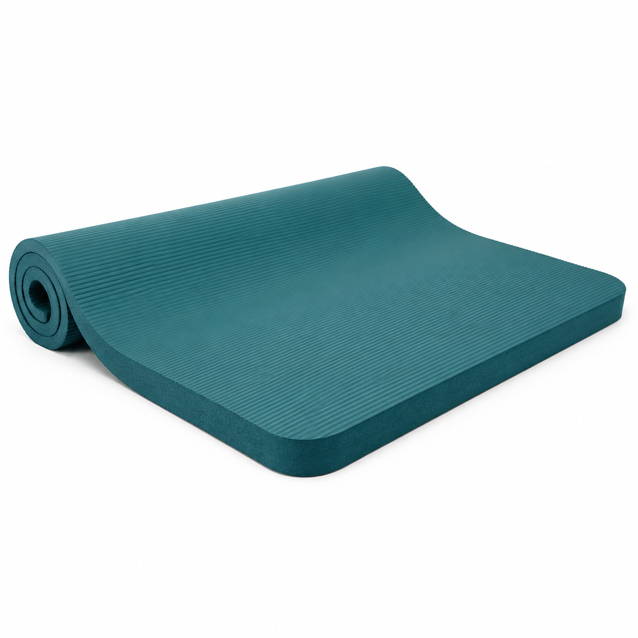 Gelenkschonende Pilatesmatte Petrol 185x65x15 mm