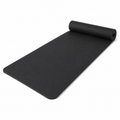 Studio-Yogamatte Schwarz 200x65x5 mm mit dichter Oberfläche